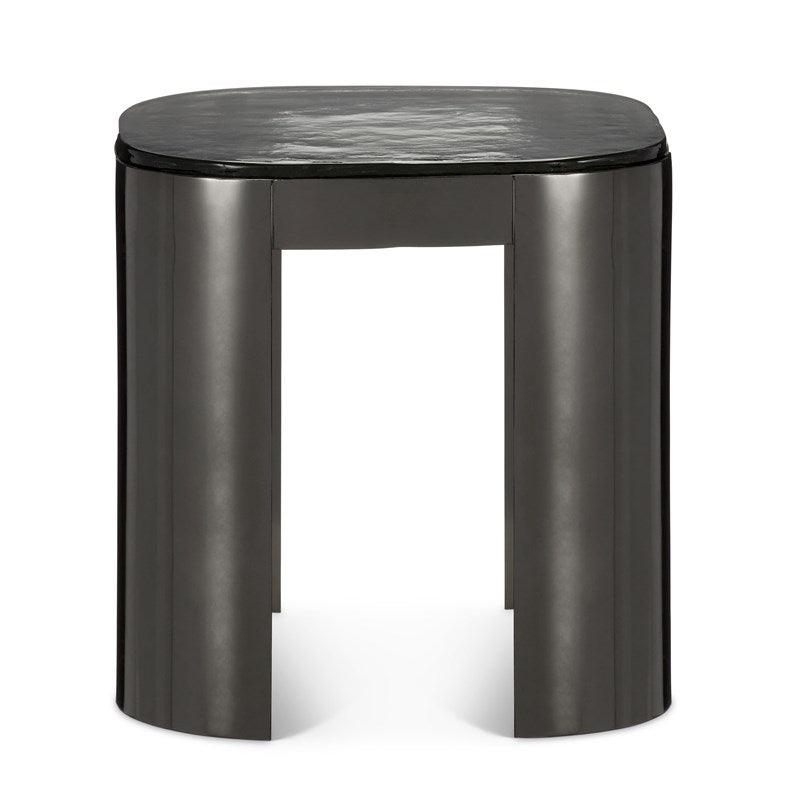 Table d'appoint moderne en graphite