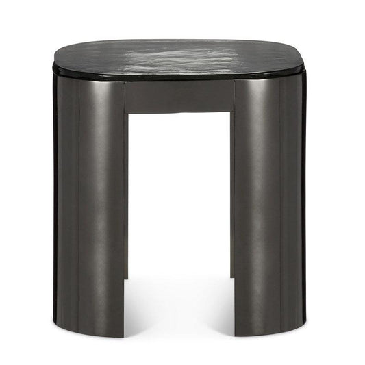 Table d'appoint moderne en graphite
