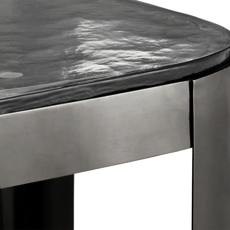Table d'appoint moderne en graphite