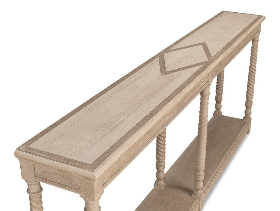 Console grise de grange équestre