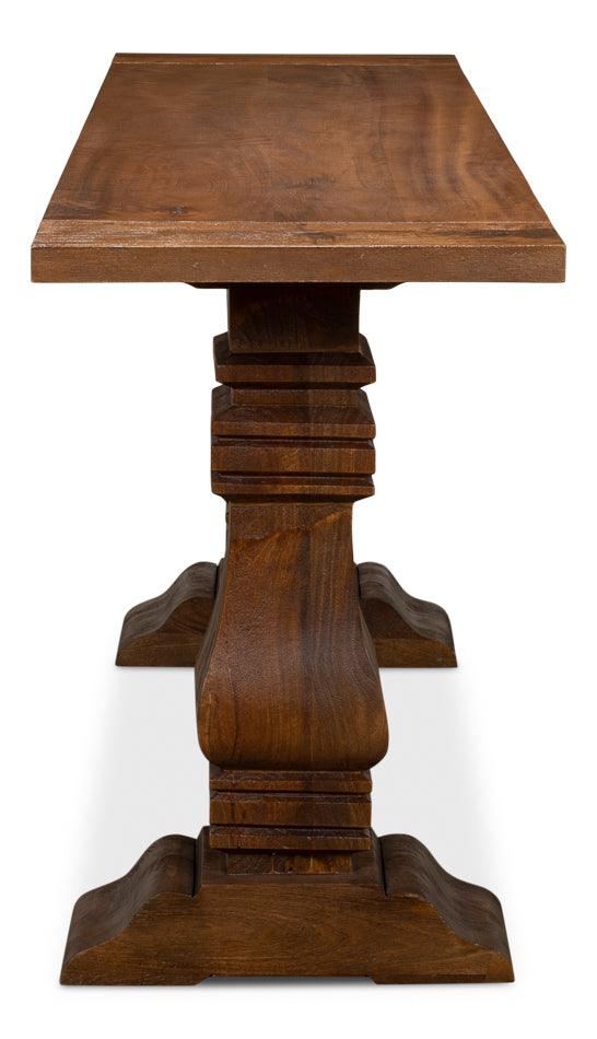 Console sur pied moka