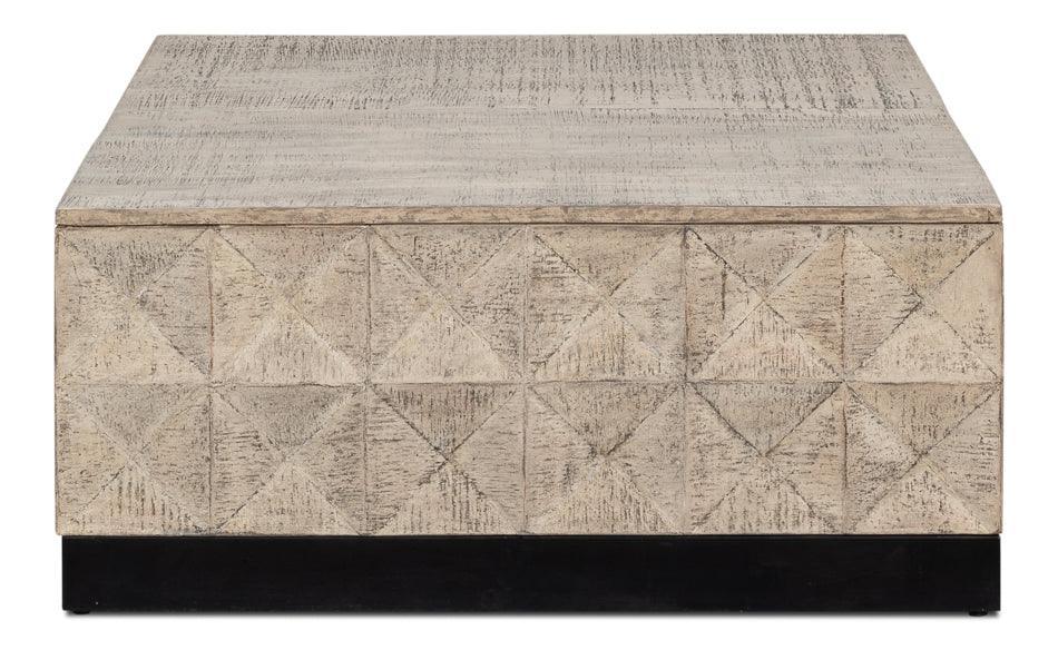 Table basse géométrique Casa Grey