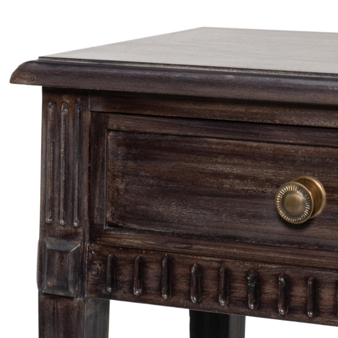 Console rustique de luxe avec tiroirs