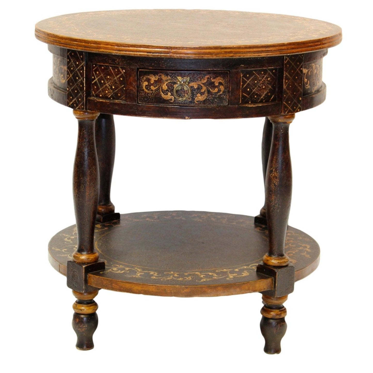 Table d'appoint à plateau en spirale Tiziana