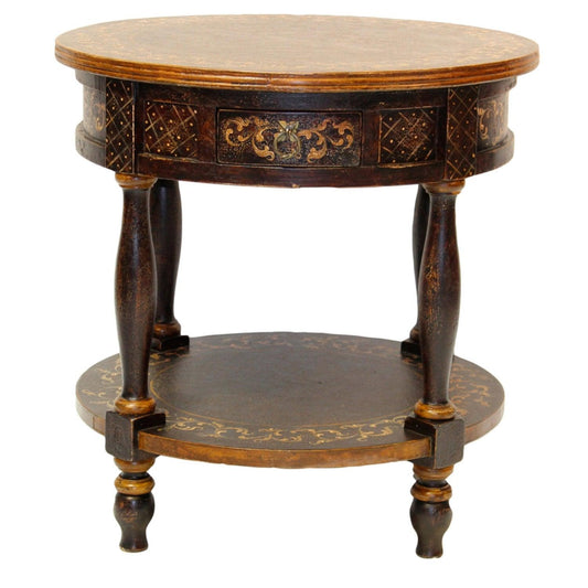 Table d'appoint à plateau en spirale Tiziana