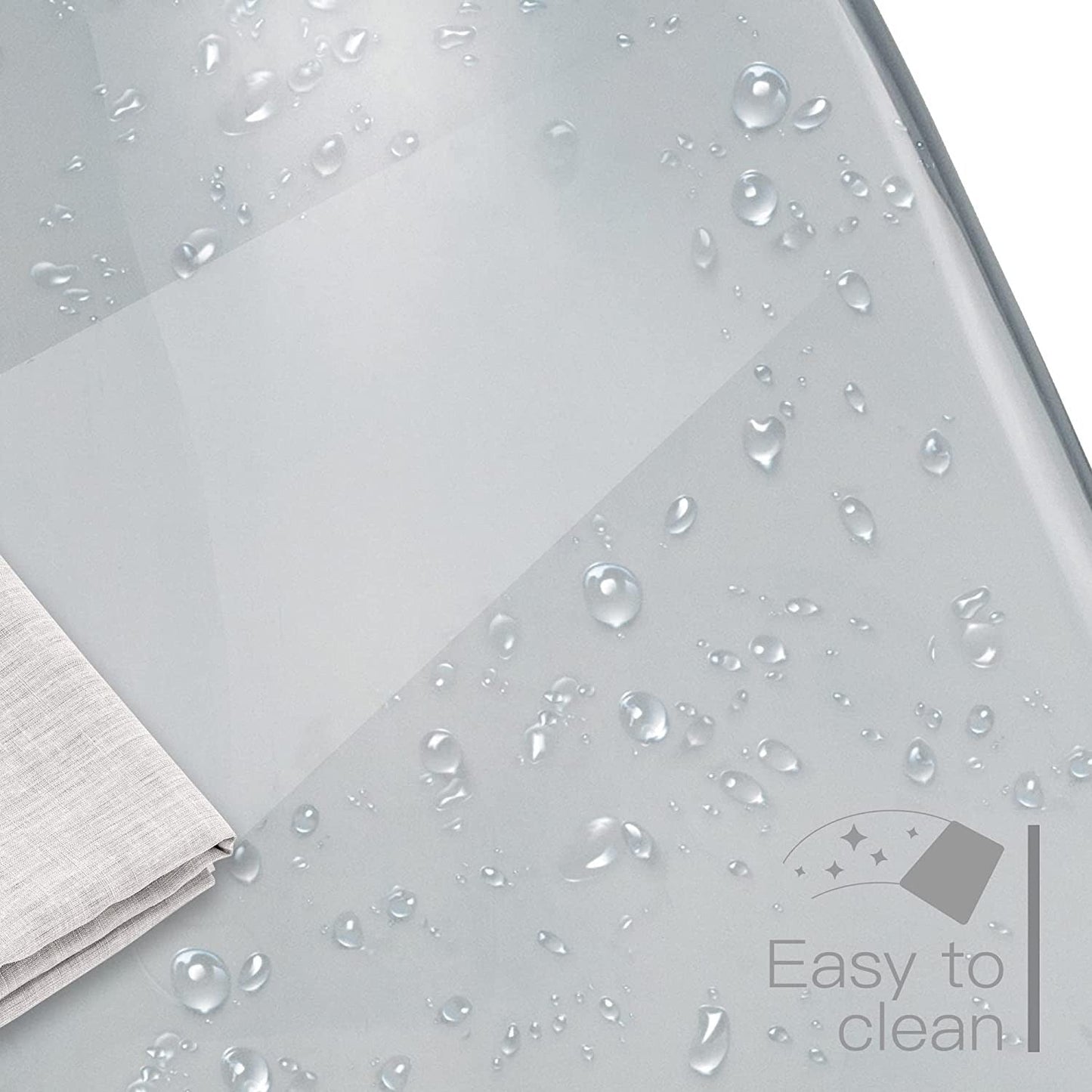 Chaise de bureau pivotante en acrylique à hauteur réglable sans accoudoirs