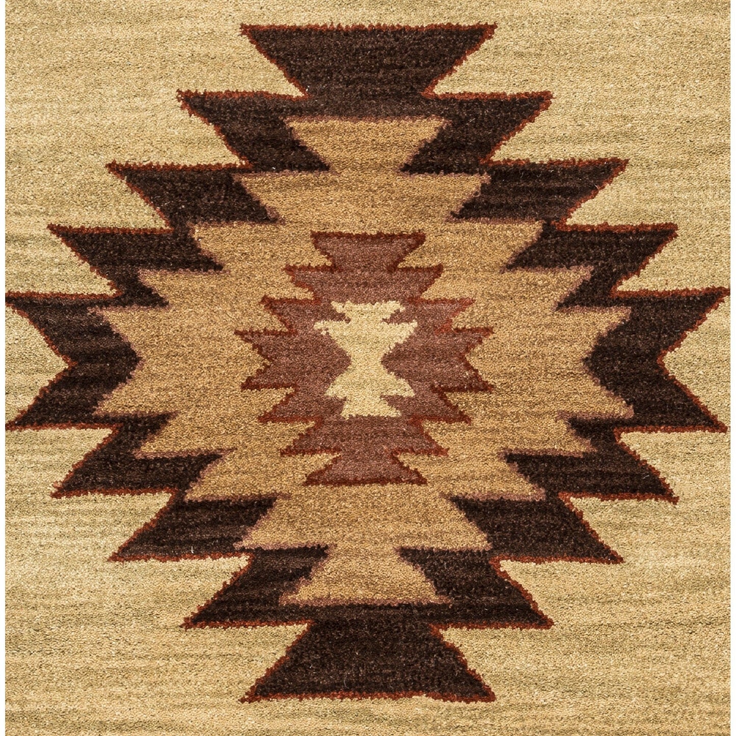 Tapis en laine touffeté à la main Alora Decor Ryder Southwestern