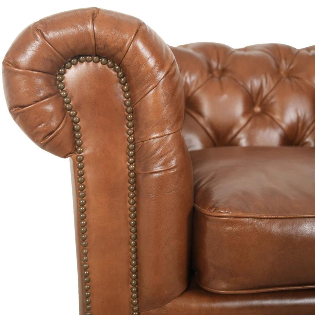 Fauteuil d'appoint à accoudoirs cabriole Manor