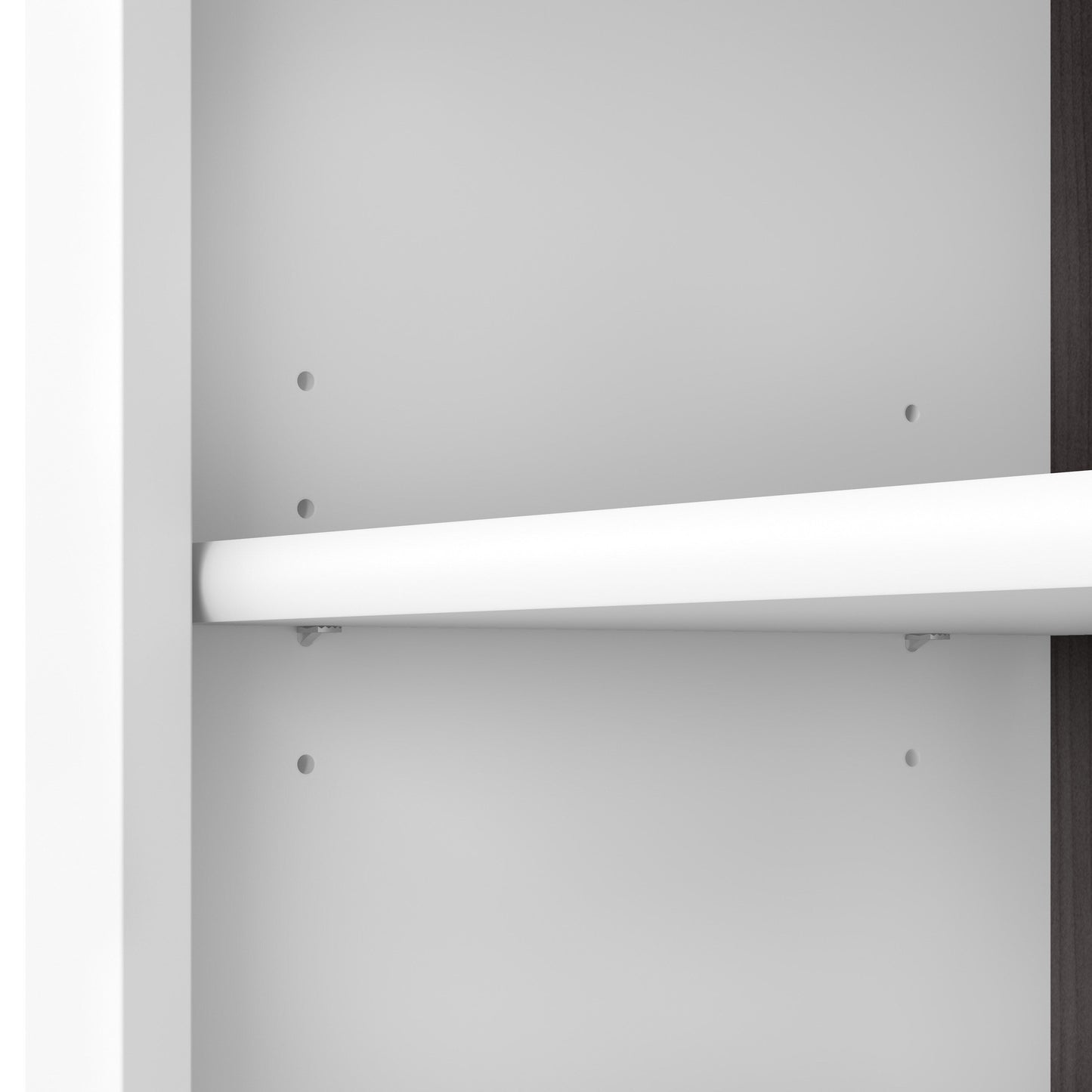 Bibliothèque haute à 5 étagères Bush Furniture Somerset avec tablettes réglables