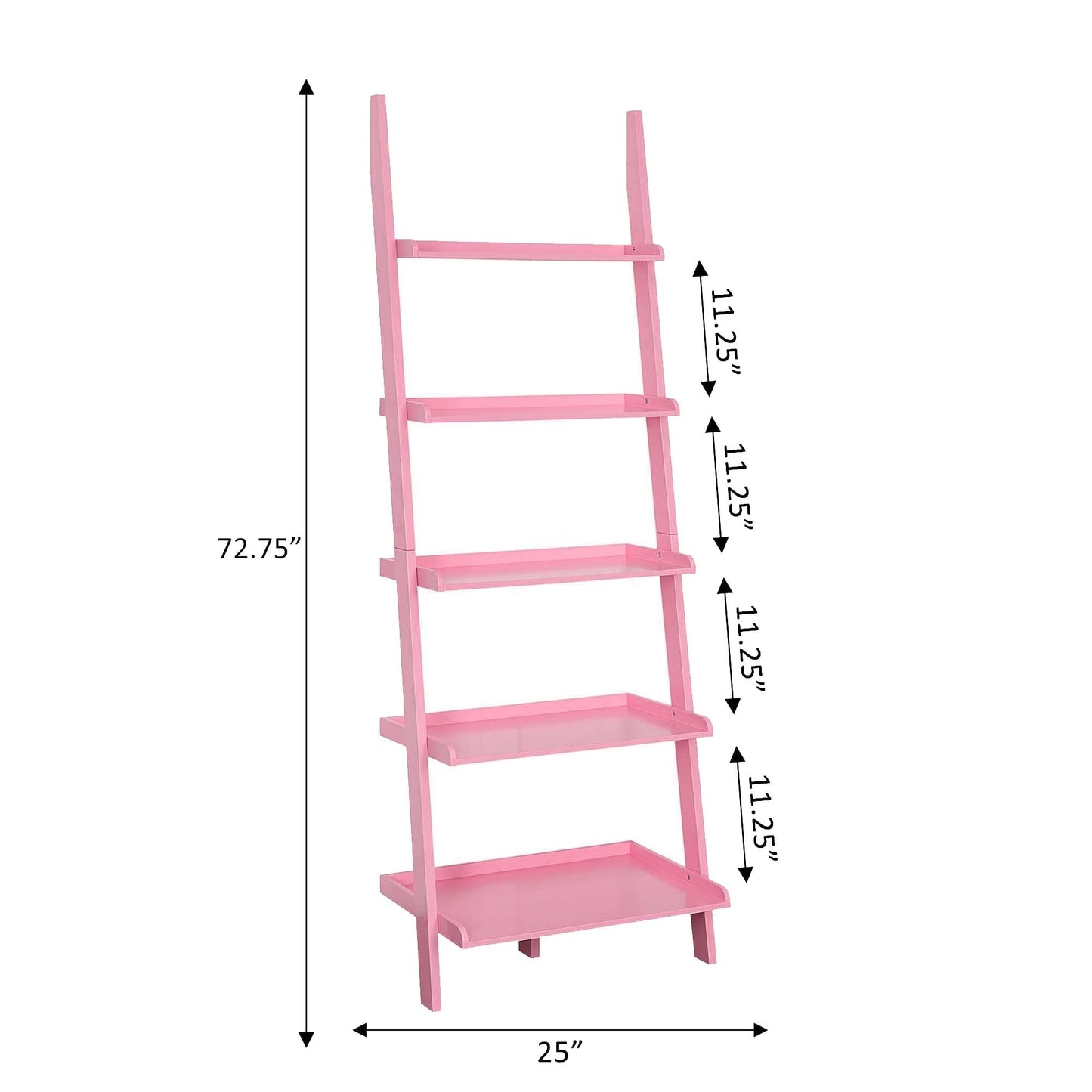 Échelle de bibliothèque American Heritage de Convenience Concepts