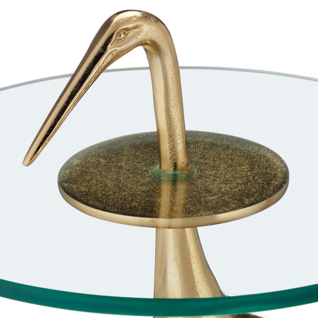 Table d'appoint Golden Crane