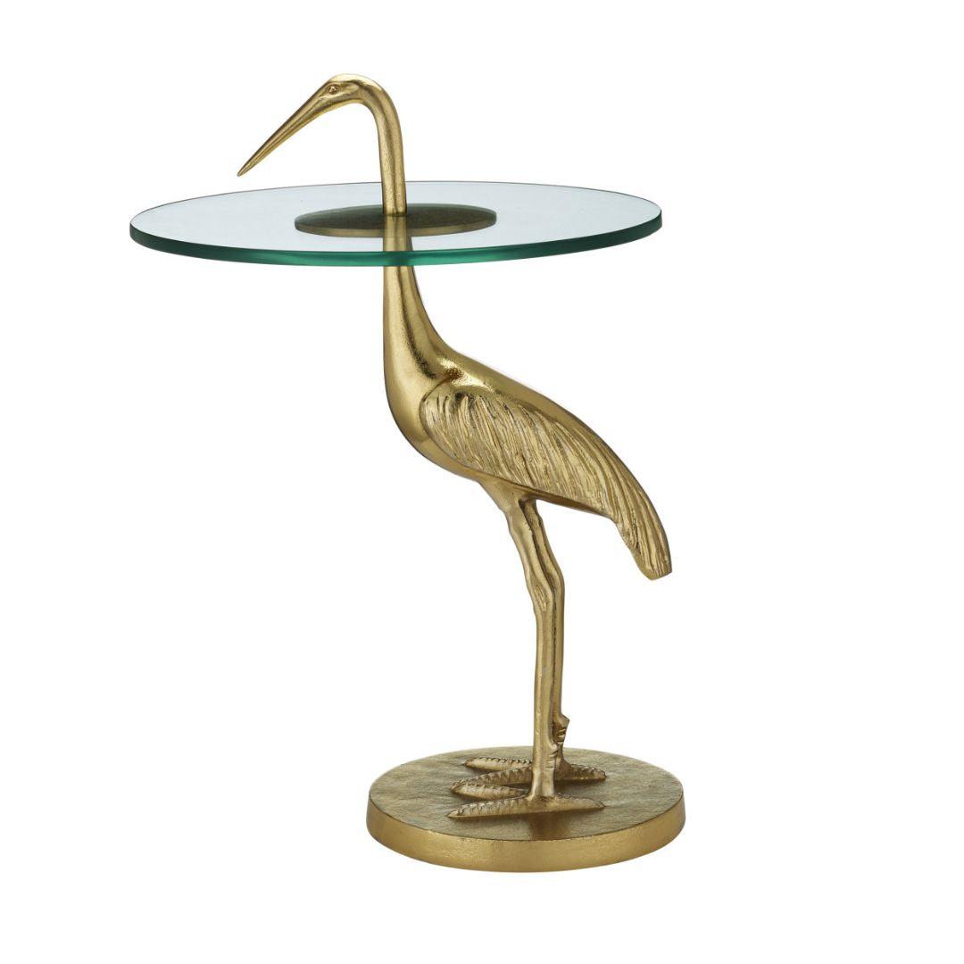 Table d'appoint Golden Crane