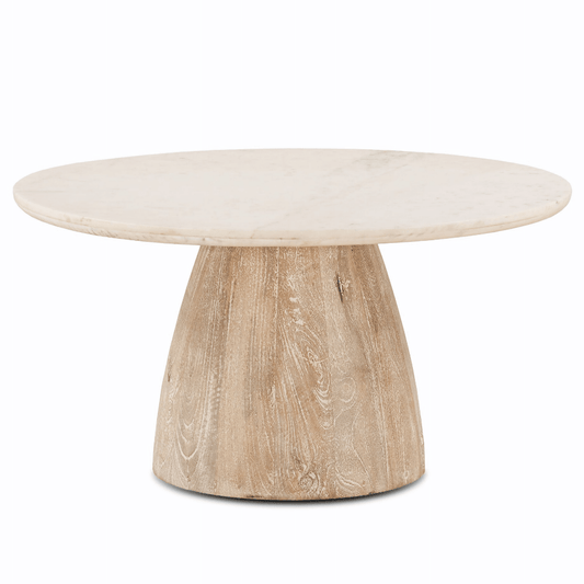 Table basse avec plateau en marbre Palm Springs