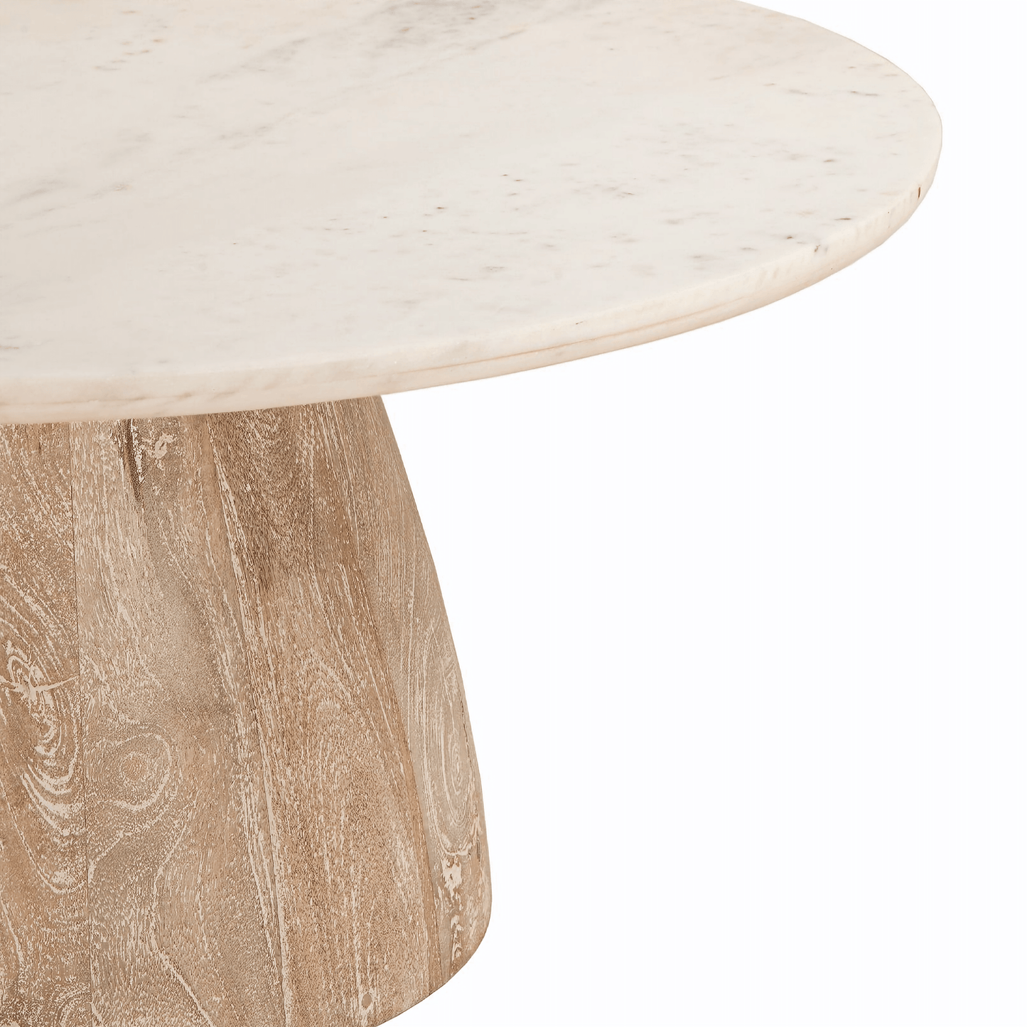 Table basse avec plateau en marbre Palm Springs