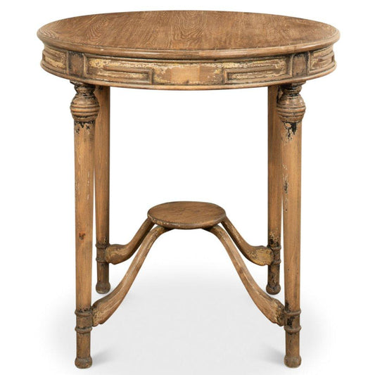 Table d'appoint rustique de style campagnard français