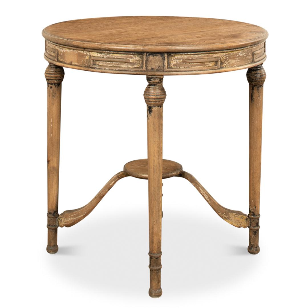 Table d'appoint rustique de style campagnard français