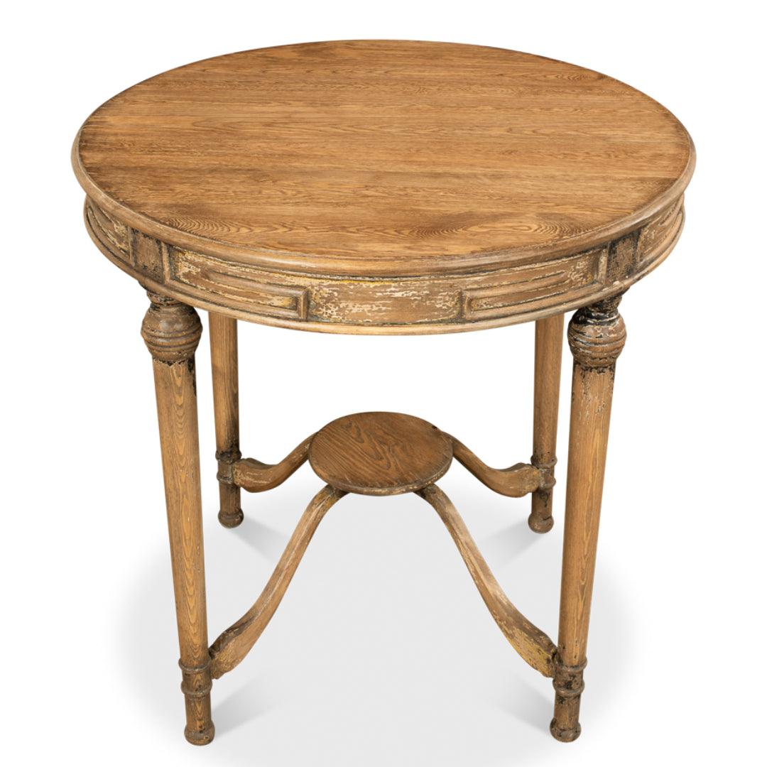 Table d'appoint rustique de style campagnard français