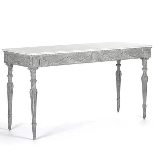 Console à rosace française