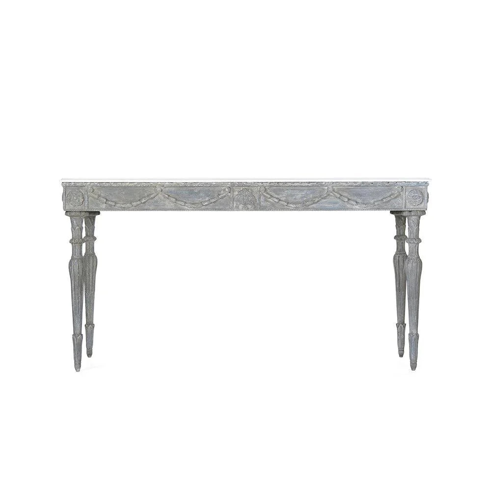 Console à rosace française