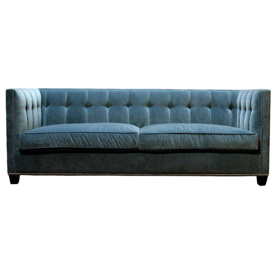 Canapé Tufted Banks Blue Lagoon