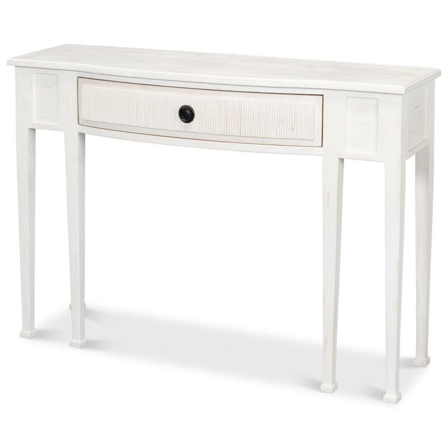 Table console Bungalow blanche