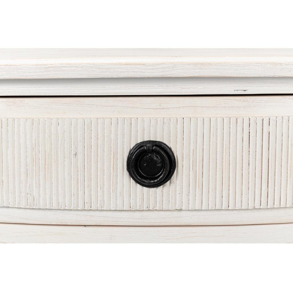 Table console Bungalow blanche