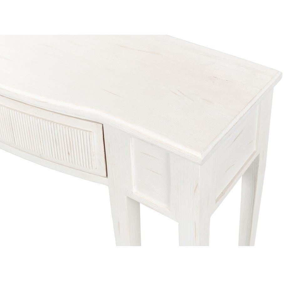 Table console Bungalow blanche