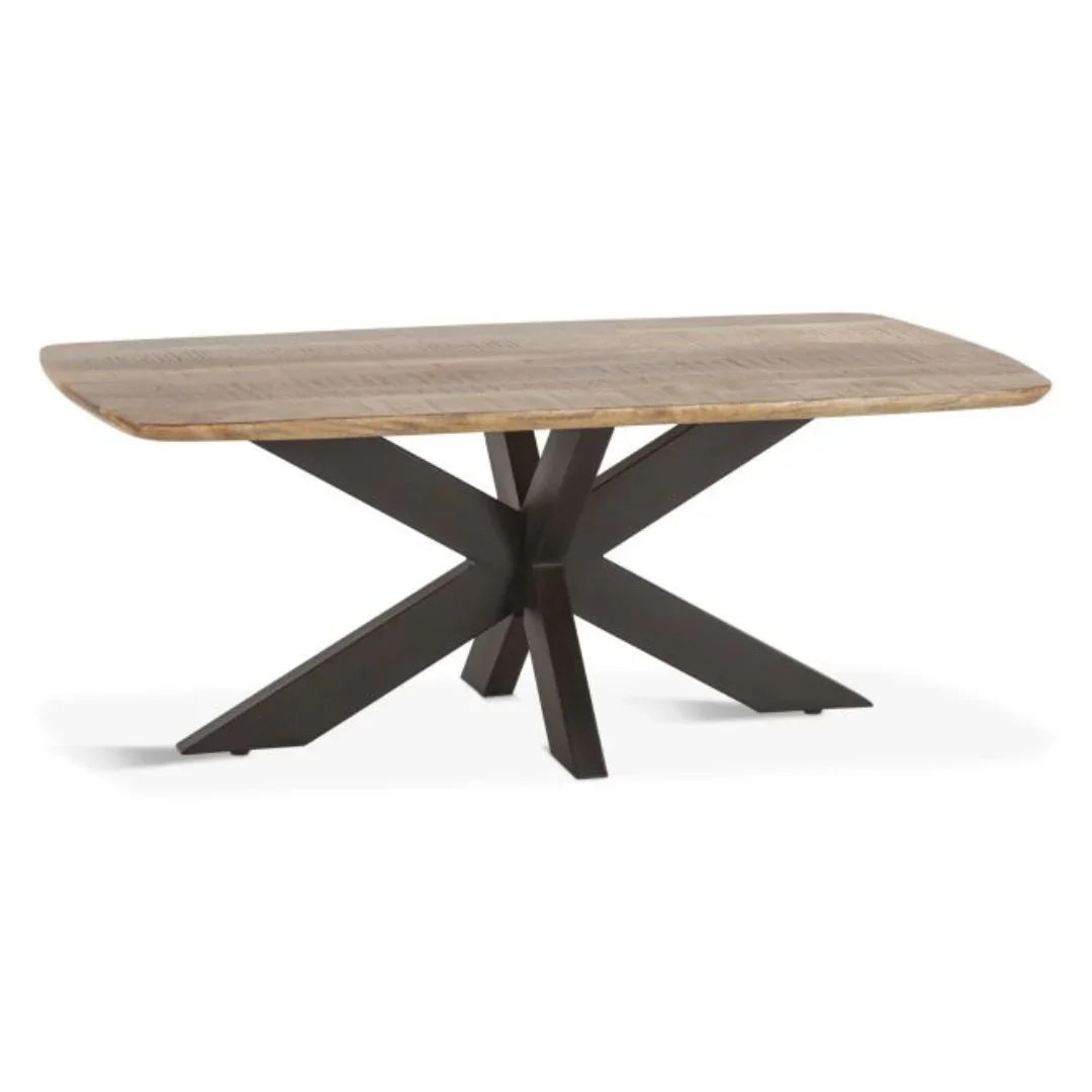 Table basse avec pieds en X