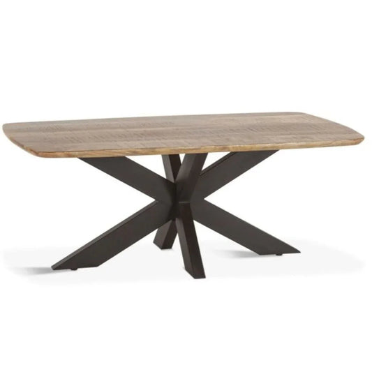 Table basse avec pieds en X