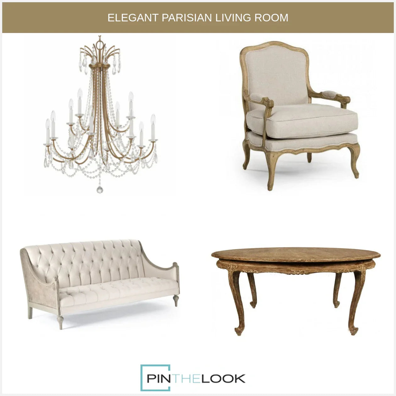 Table basse Déjeuner française