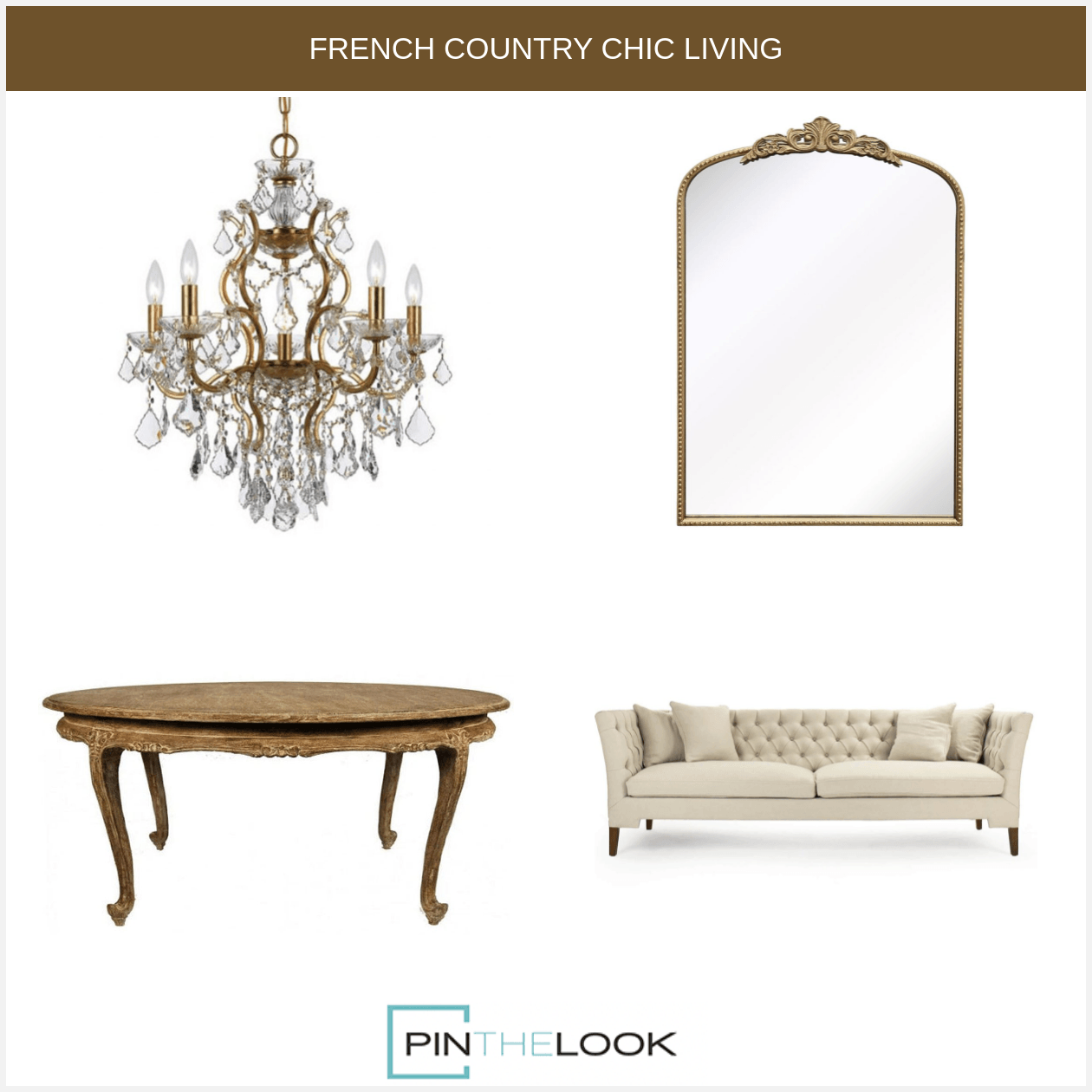 Table basse Déjeuner française