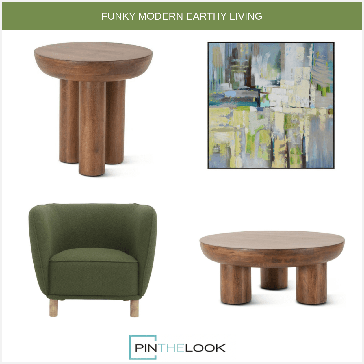 Table d'appoint Lolo Mid-Century