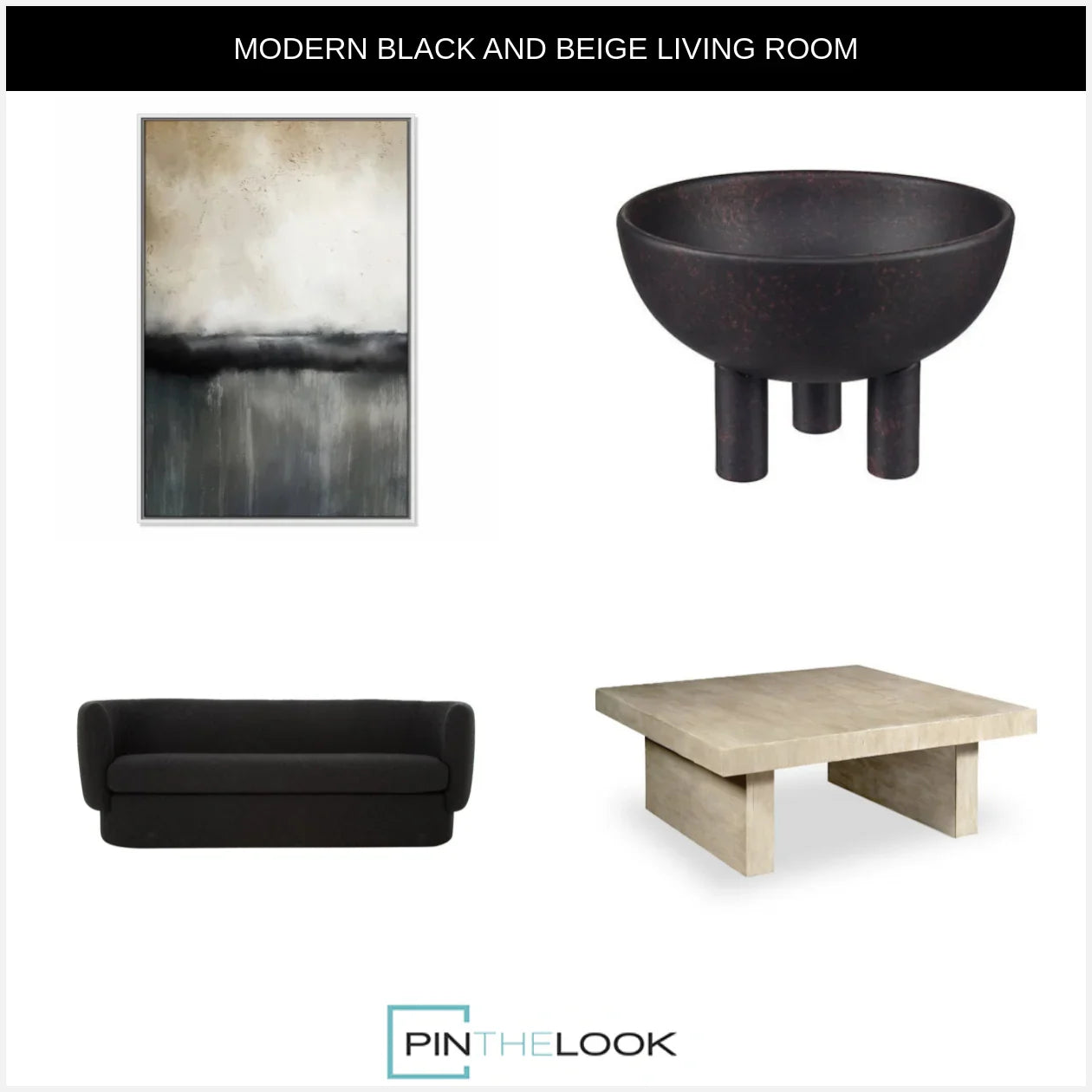 Table basse contemporaine en dalle