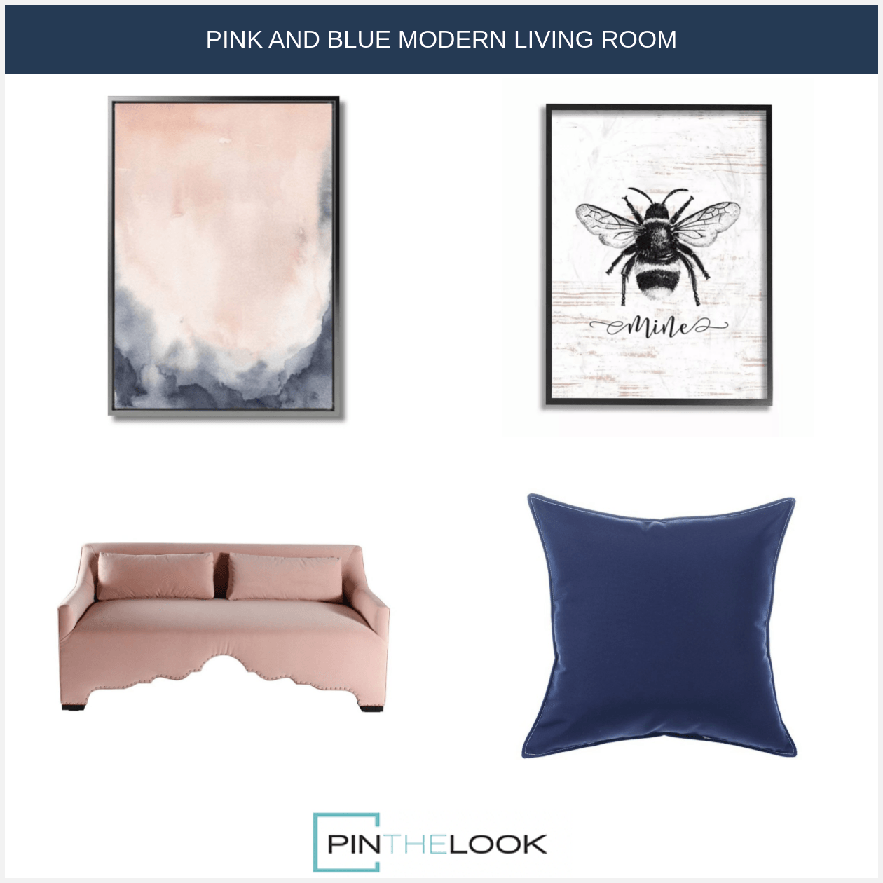 Canapé arqué contemporain rose