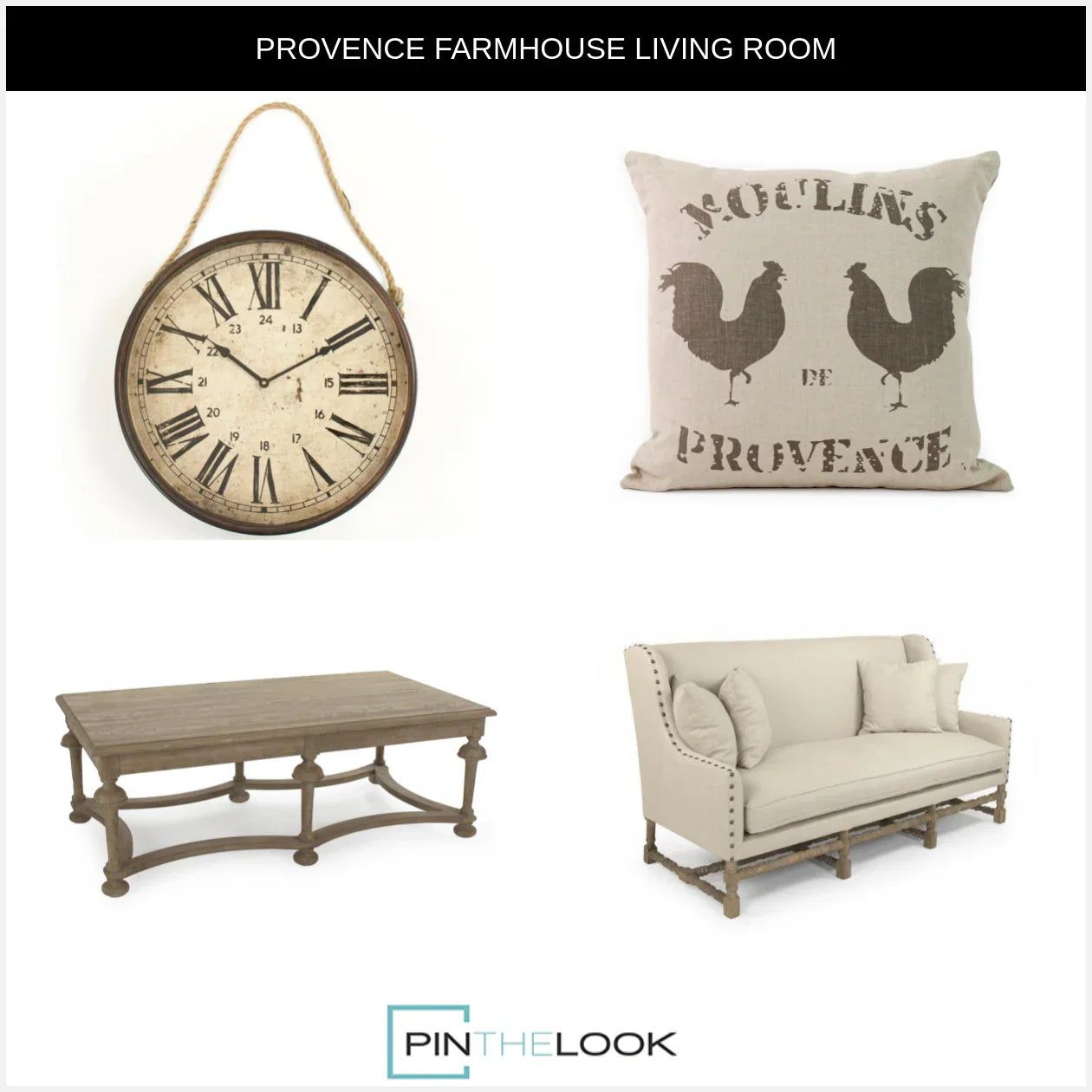 Table basse Belle Farmhouse