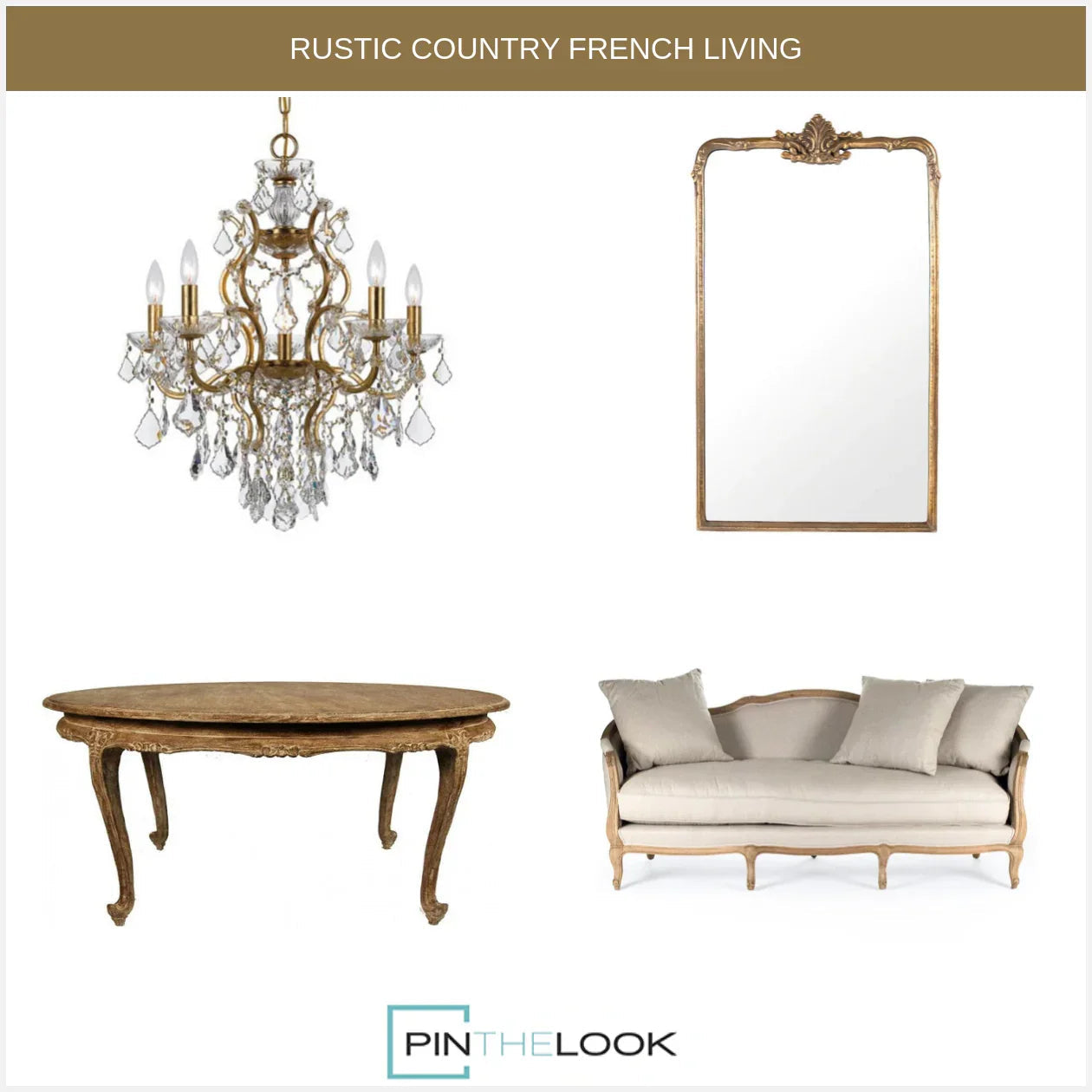 Table basse Déjeuner française