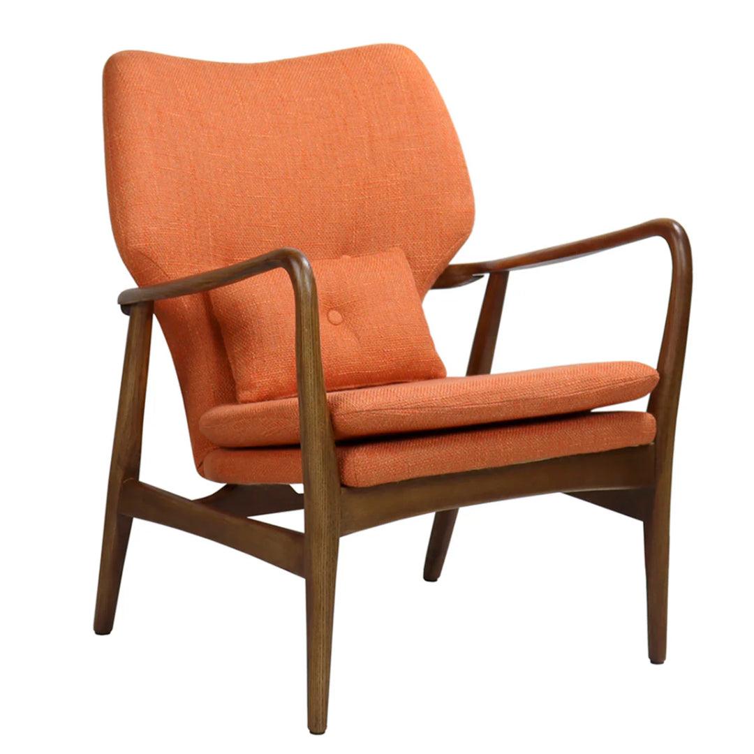 Fauteuil d'appoint au charme rétro du milieu du siècle