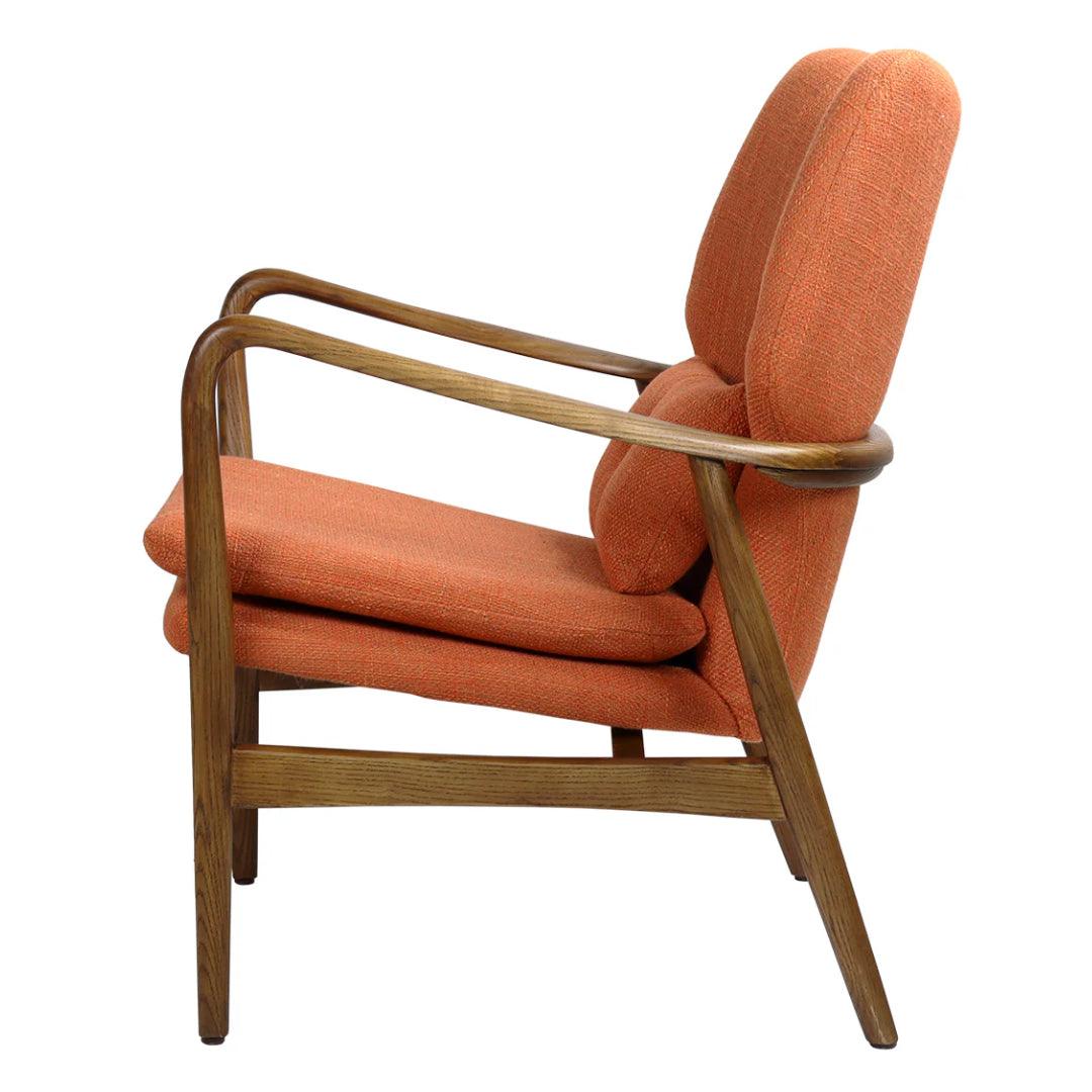 Fauteuil d'appoint au charme rétro du milieu du siècle
