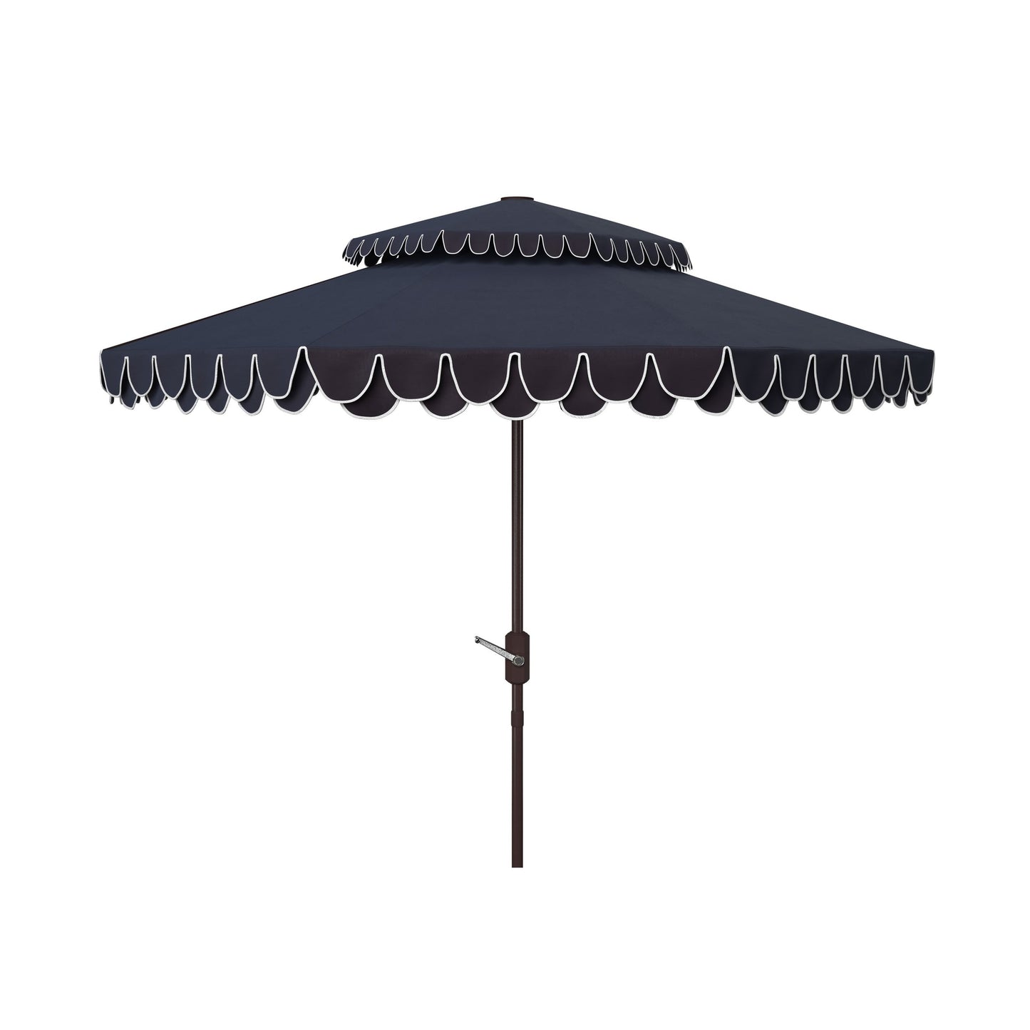 Parasol double toit SAFAVIEH Outdoor Kjerstin Valance 9 pieds