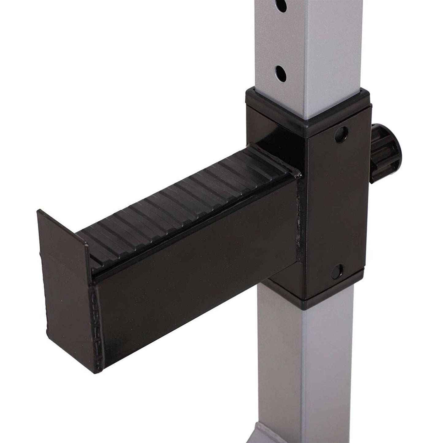 Support à squat/développé couché Soozier Steel 2 pièces à hauteur réglable - N/A