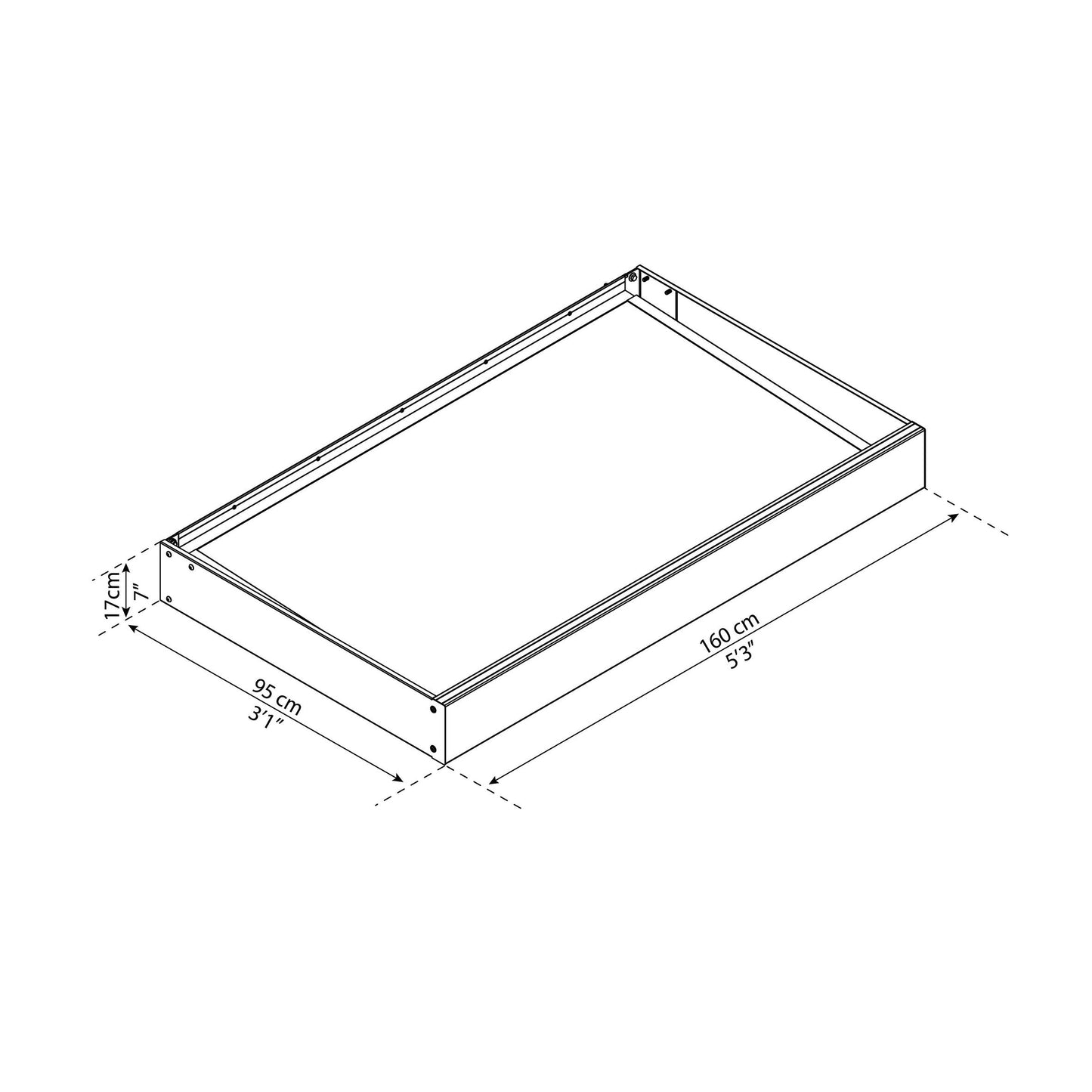 Auvent de porte et de fenêtre transparent gris Sophia de 3 pi