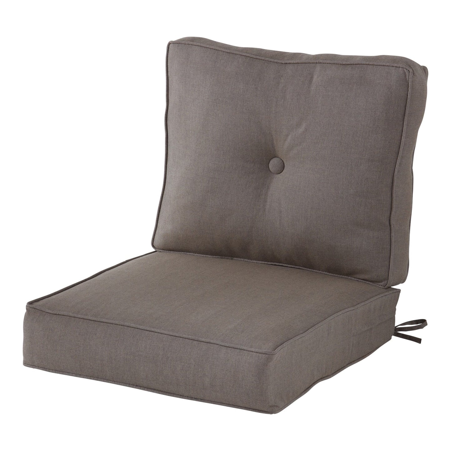 Ensemble de coussins d'extérieur à siège profond Sunbrella de qualité supérieure, 2 pièces