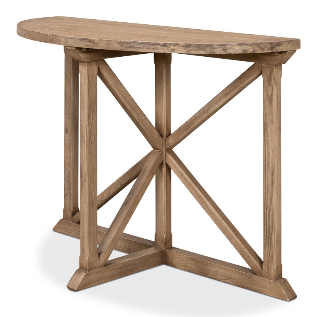 Console demi-lune Vineyards