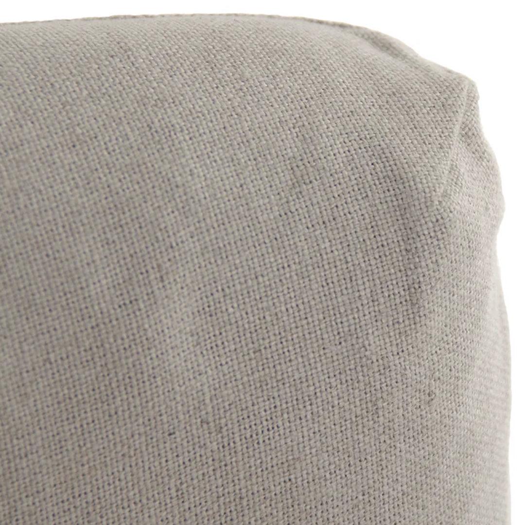 Housse de fauteuil en lin naturel