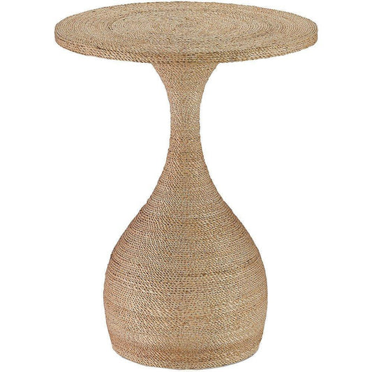 Table d'appoint en corde d'abaca