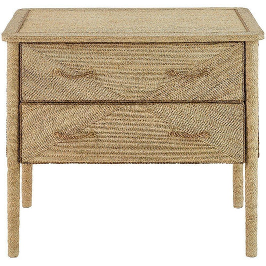 Coffre latéral en corde d'abaca