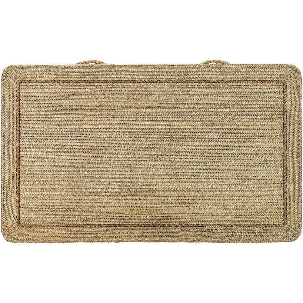 Coffre latéral en corde d'abaca