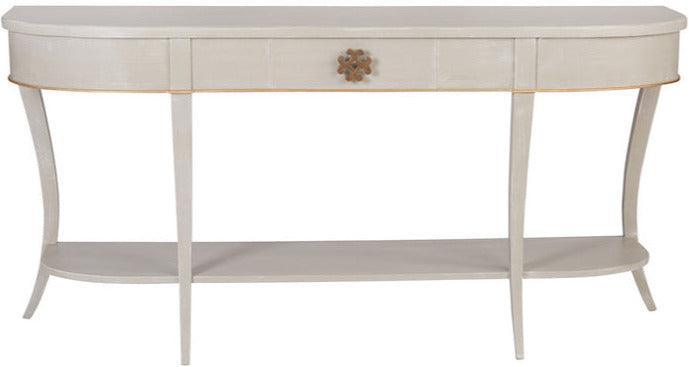 Table console demi-lune incurvée Allure
