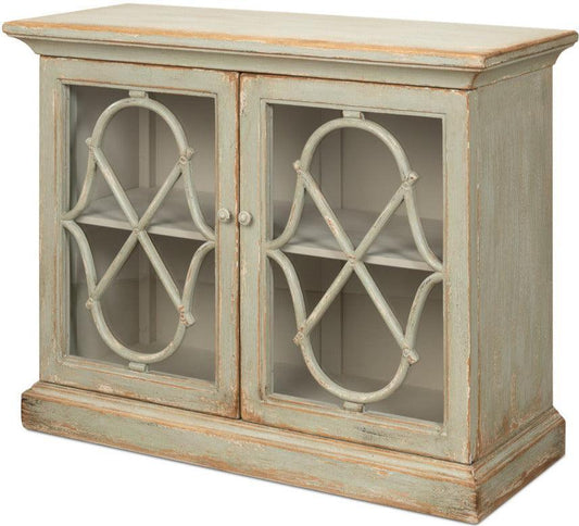 Buffet de ferme antique en sauge