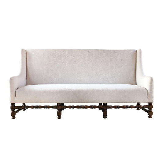 Canapé Mission blanc Artisan Woolan